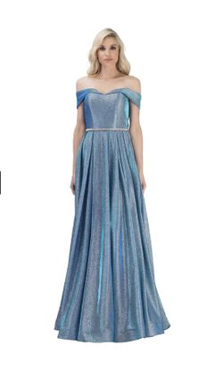 New Cinderella Blue Size 10 Prom Dress