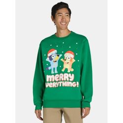 Bluey Men's Christmas Merry Everything Light Up Graphic sweating 