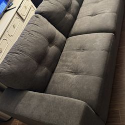 Grey Sofa And Loveseat Set