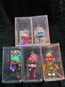 KREBEE Kweebeck’s Kreenie Series Designer Art Toy Set - 5 Figures with Cases