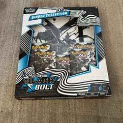 Pokemon Black Bolt Binder