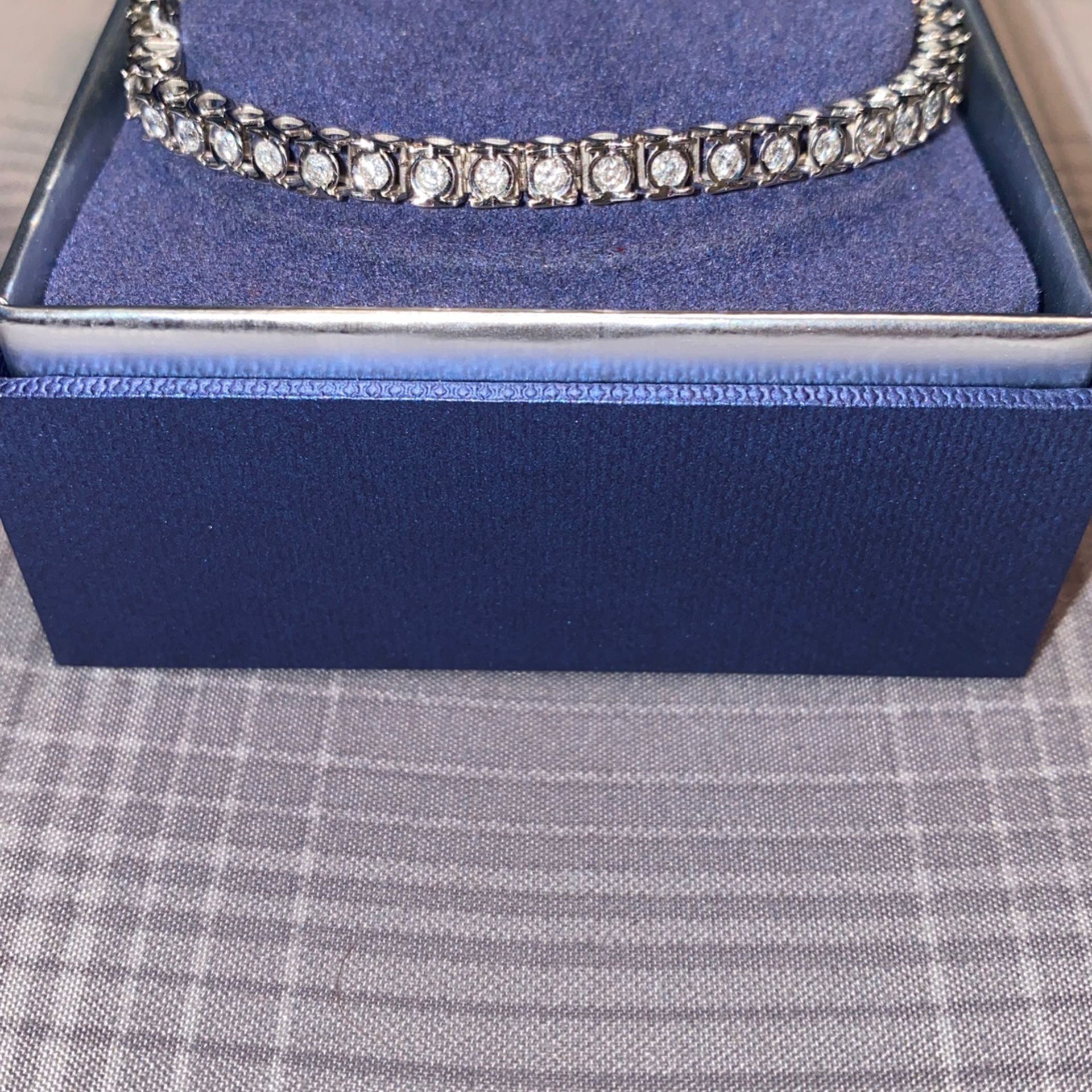 4 Karat Diamond Bracelet 10k Gold