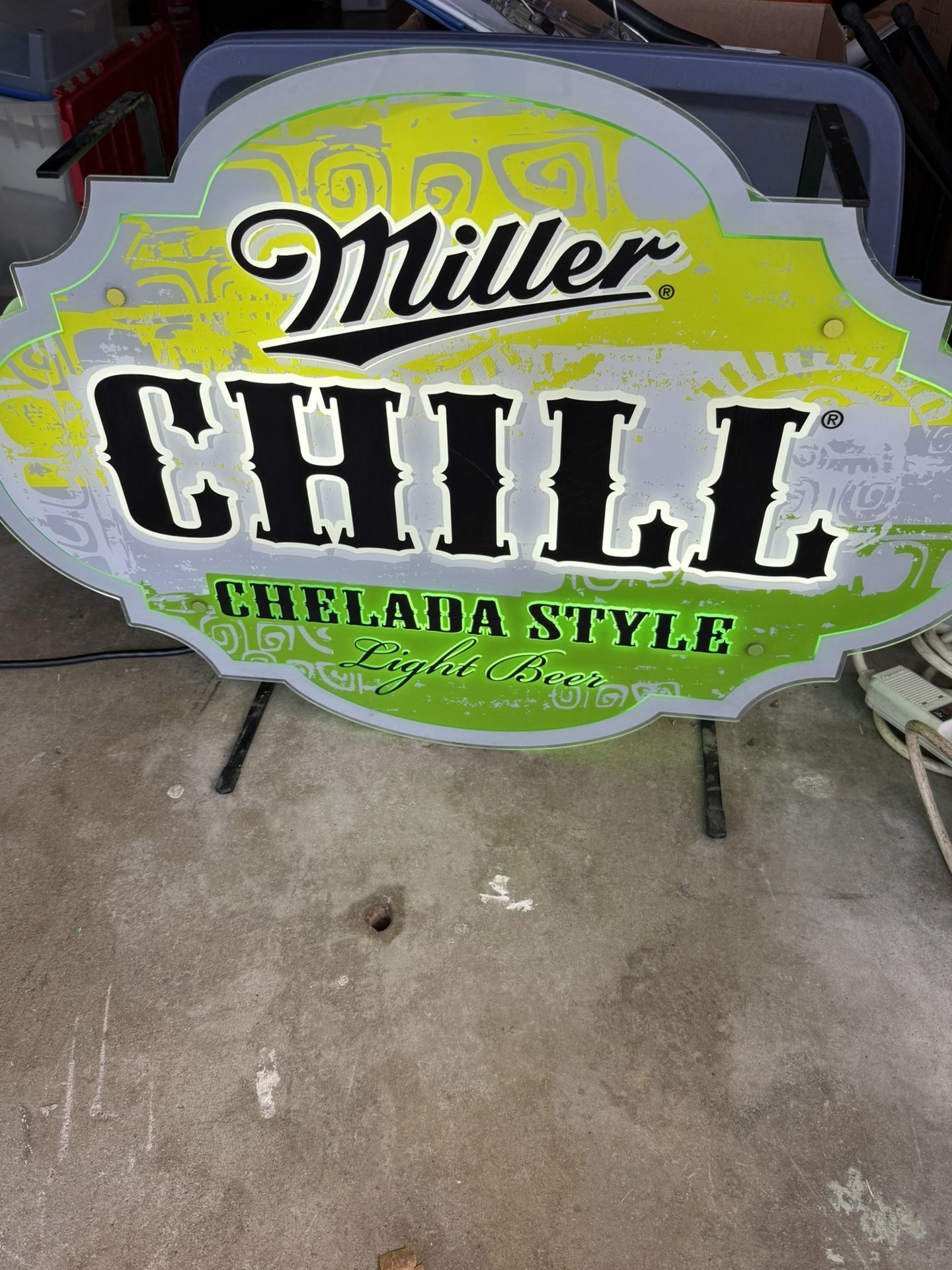 Miller Chelsea Light Beer Sign