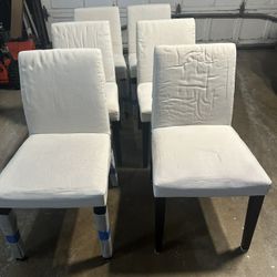 6 Dining chairs (BO Concept)