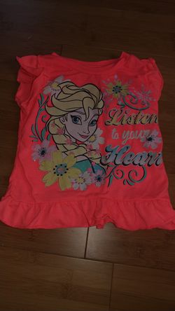 3T Elsa Frozen shirt