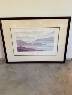 Art print Marcus Uzilevsky Editions Limited Galleries “Gateway” 55” x 39” tall