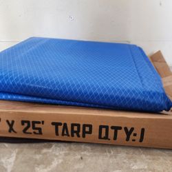 Blue Tarp 20x25 