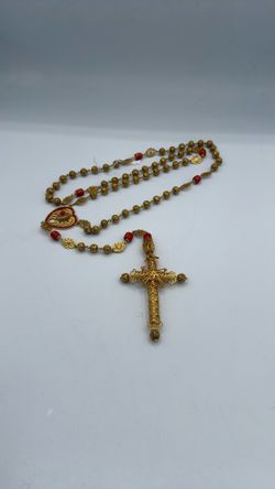 Extra Large 14k Gold Rosary