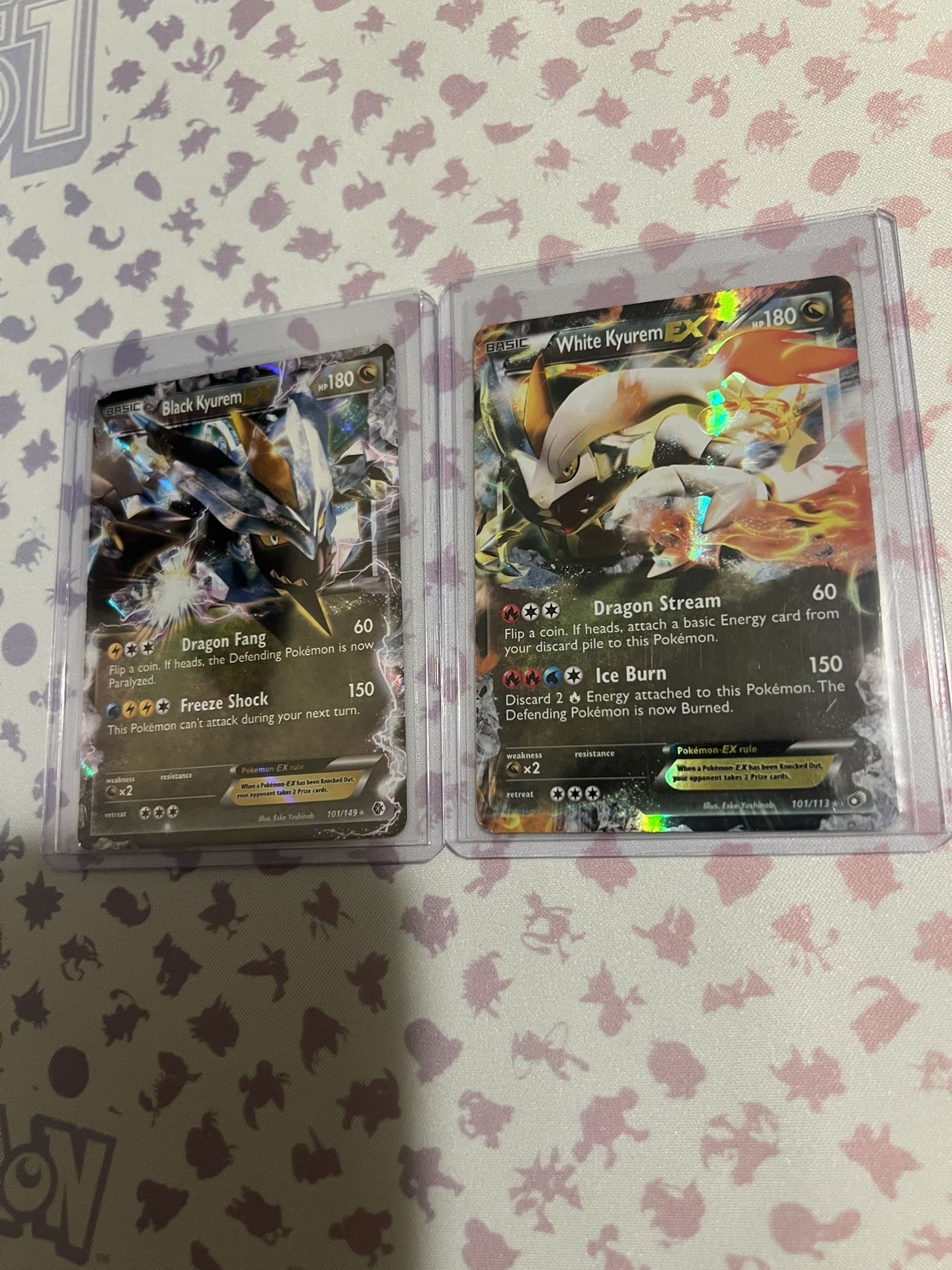 Pokemon Cards Boundaries Crossed Black Kyurem EX