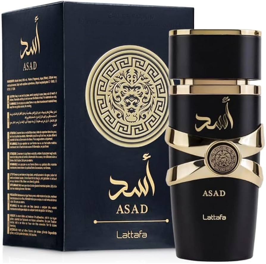 ASAD Perfume LATTAFA men EDP 3.4 Oz 100 ML