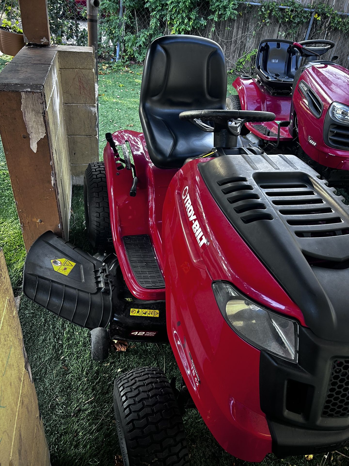 Troy Bilt lawn tractor