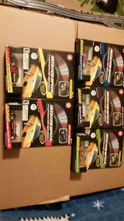 Collectors Set of 5 TEXACO 1:64 scale die cast cars with customized cd