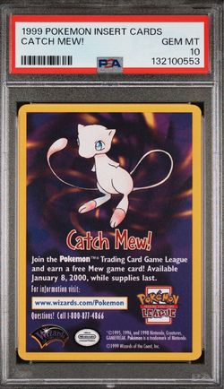 PSA 10 Catch Mew Movie Promo