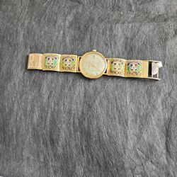 Fourteen carat gold ladies watch