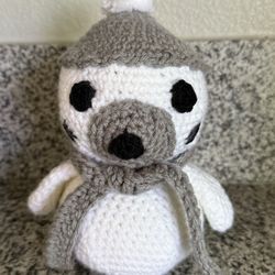 Handmade Crochet Seal