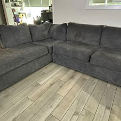 Grey Sectional Couch 