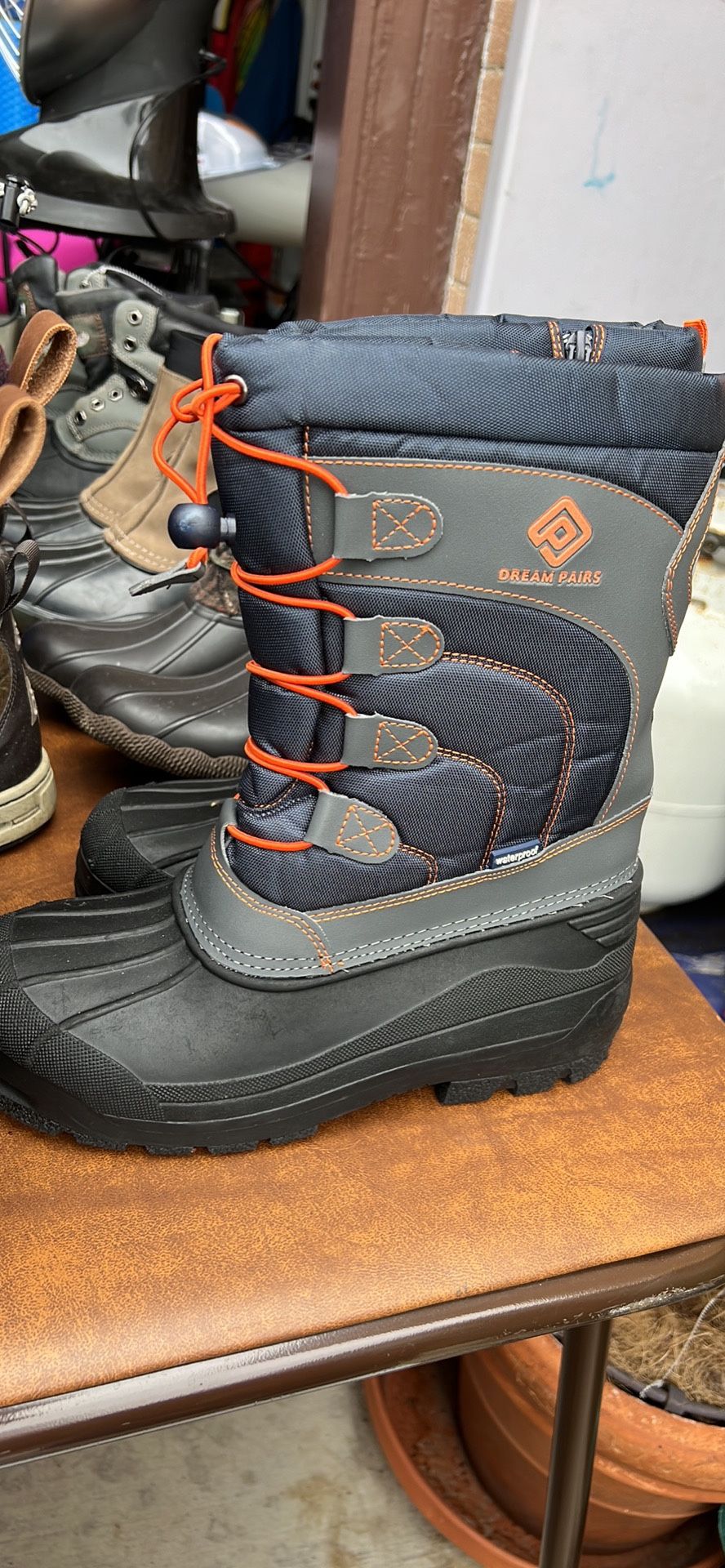 Boots for youth and adults. $10 each