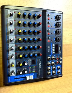 Pyle PMXU83BT 8-Channel Bluetooth Mixer