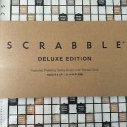SCRABBLE DELUXE EDITION 