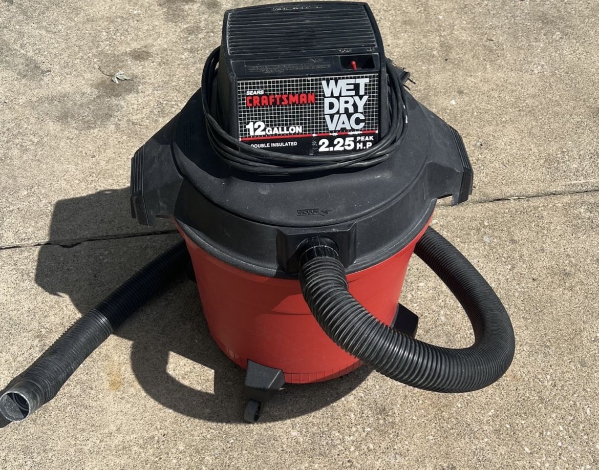 Shop Vac Sear/Craftsman 12 Gallon