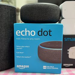 Amazon Echo, Dot And 2 Smart Plug
