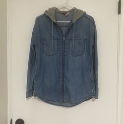 Denim Style Hoodie 