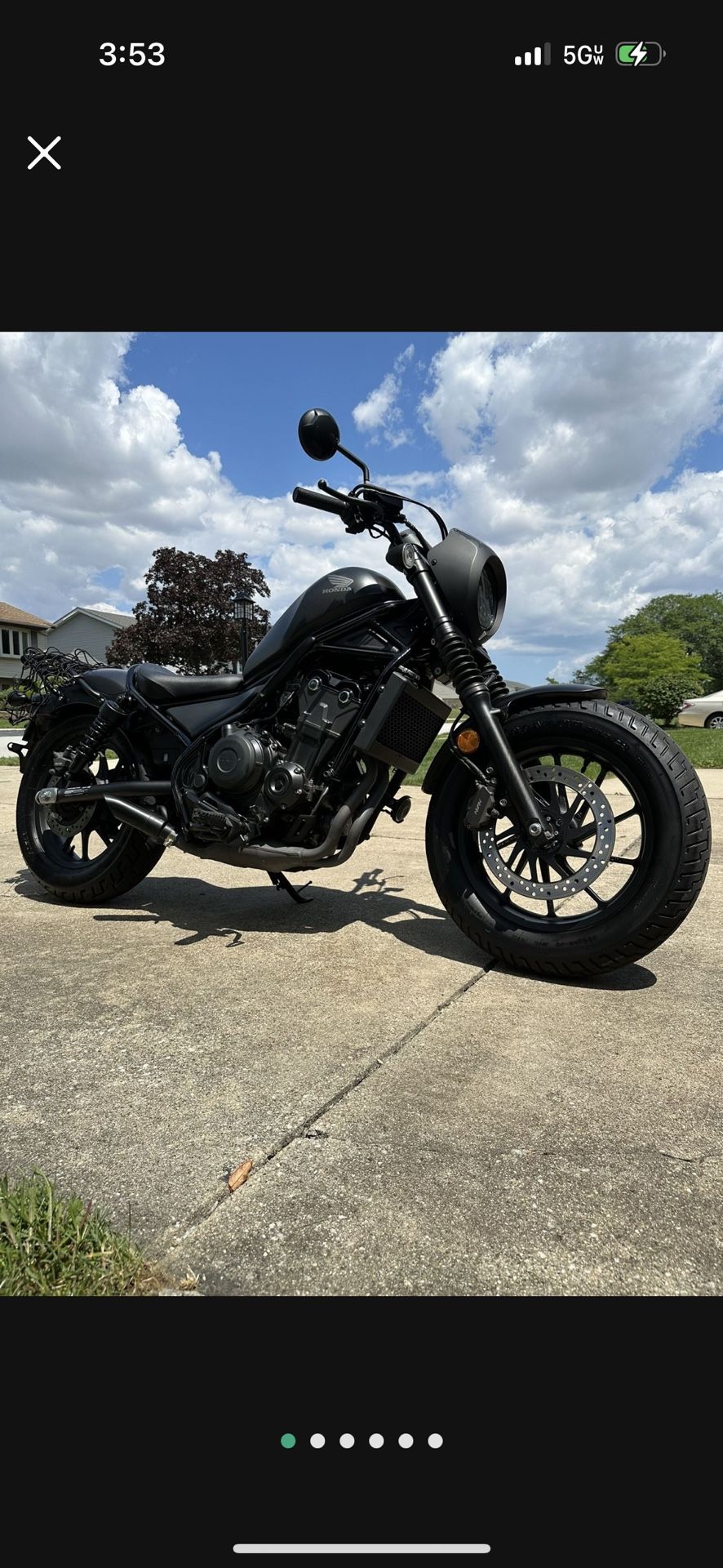 2021 Honda Rebel 500 Motorcycle Bike