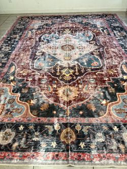 9x12 soft washable area rug