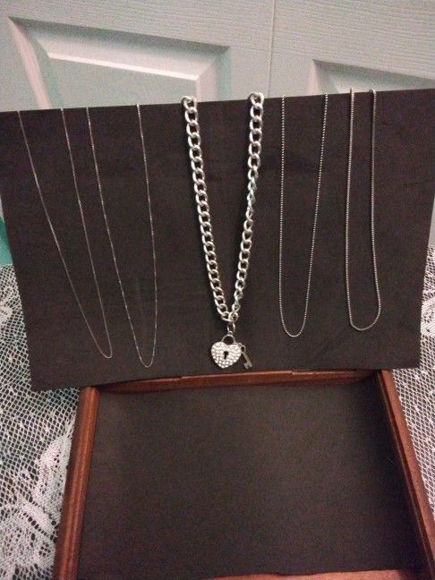 Silver Necklaces
