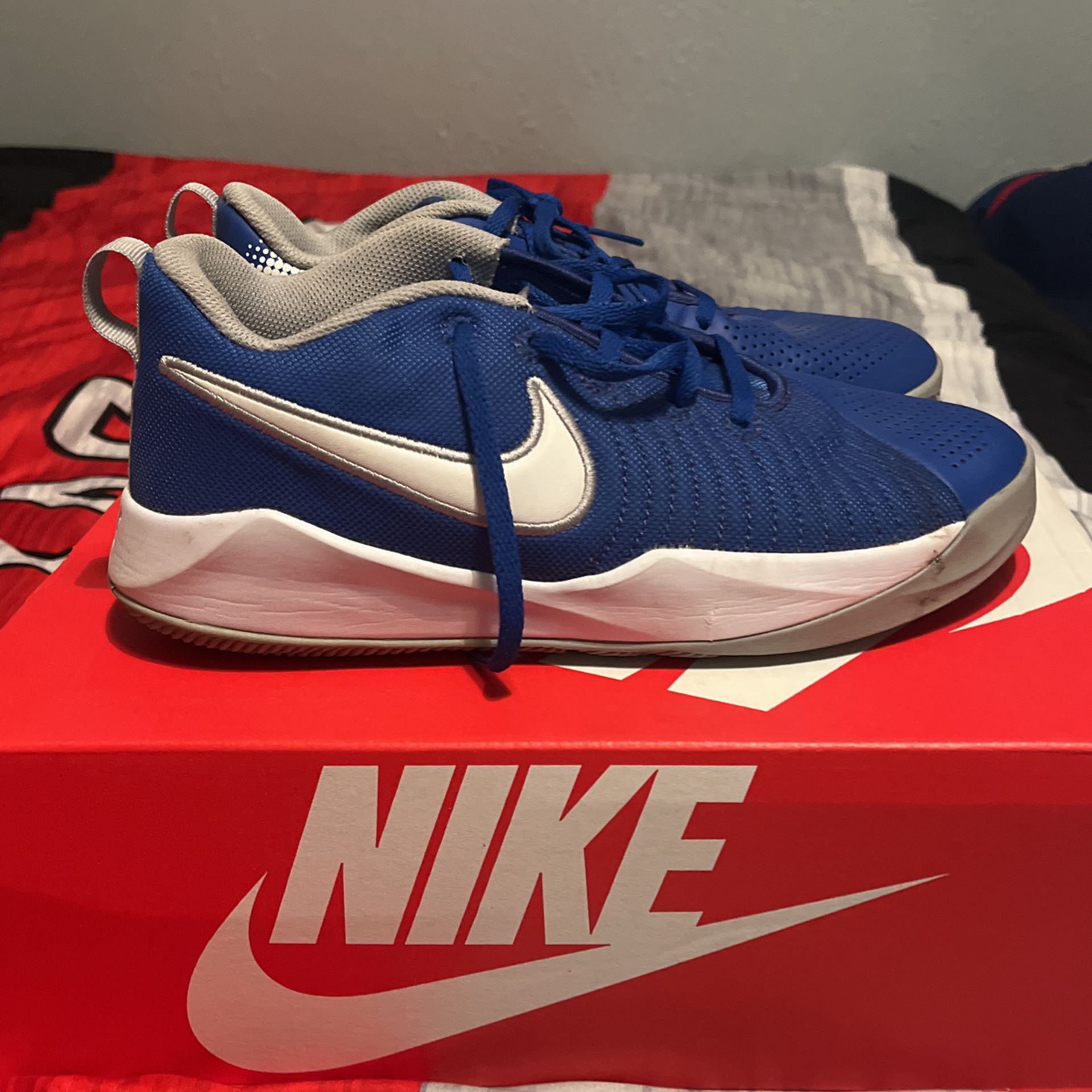 Blue Nike’s