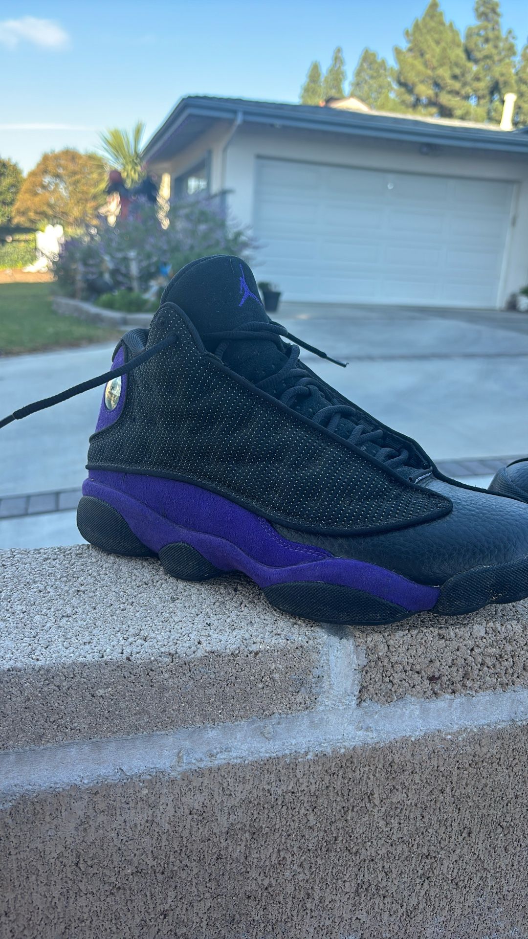 Jordan 13 Court Purples (Worn Once)