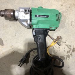 HITACHI D13 1/2 INCH 6.2 AMP ELECTRIC DRILL MUD MIXER ONLY $85