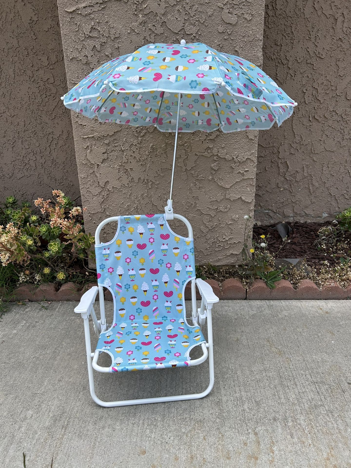 Kids Beach Chair With Umbrella