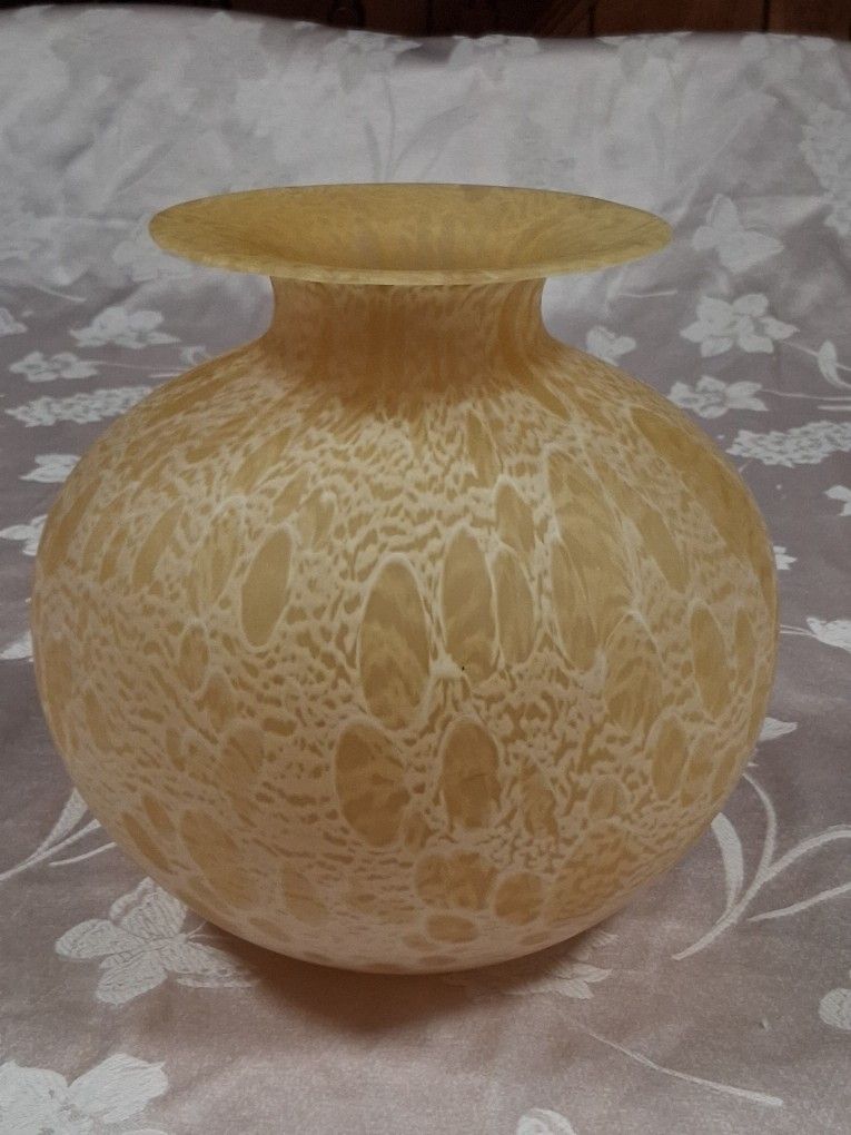 Vintage Italian Art Glass Vase 