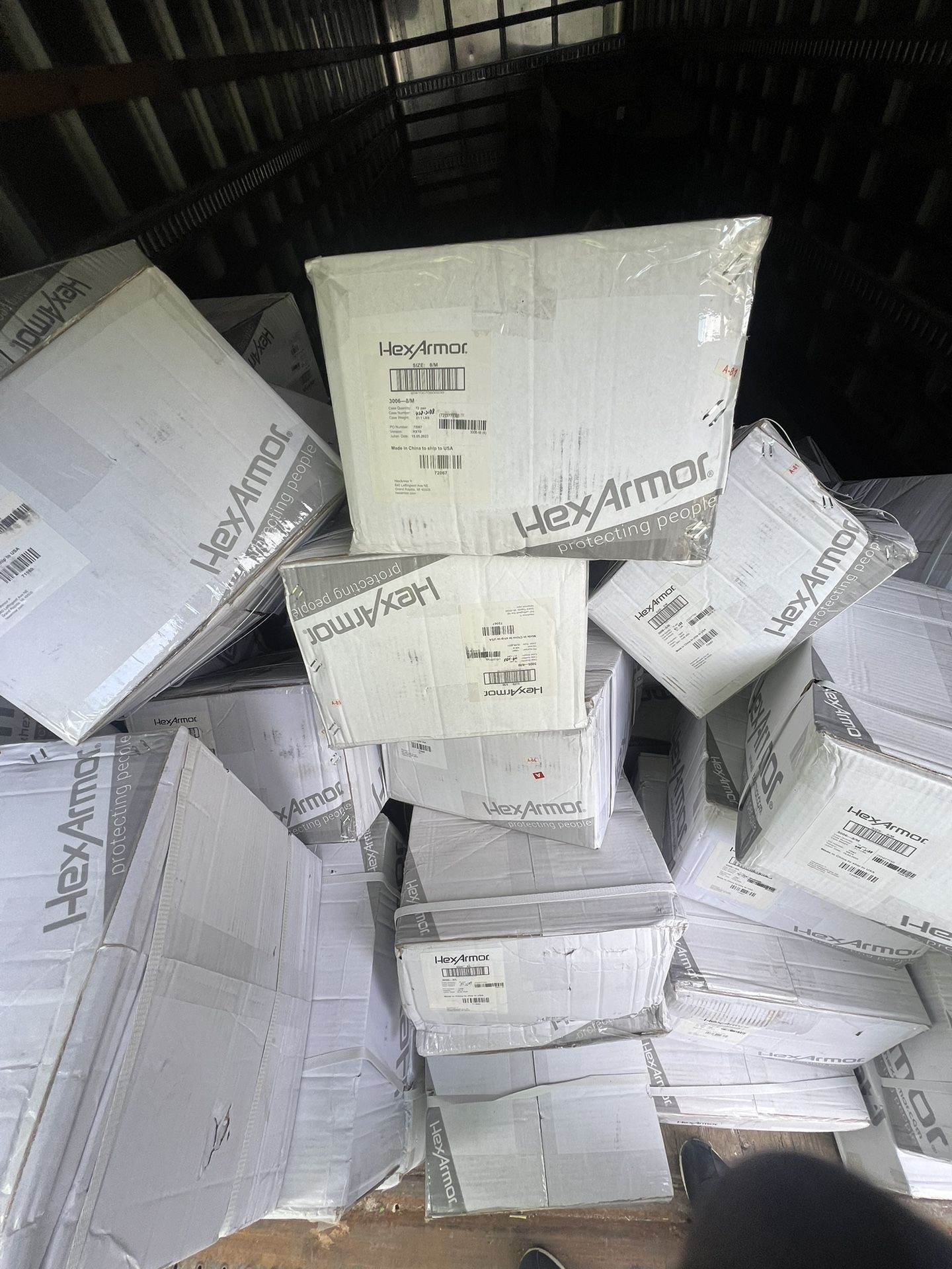 Hex/Armor gloves HX10. GLOVES 72 Pair Box