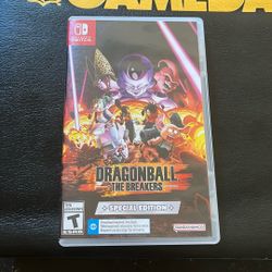 Dragon Ball The Breakers Special Edition Nintendo Switch Game 