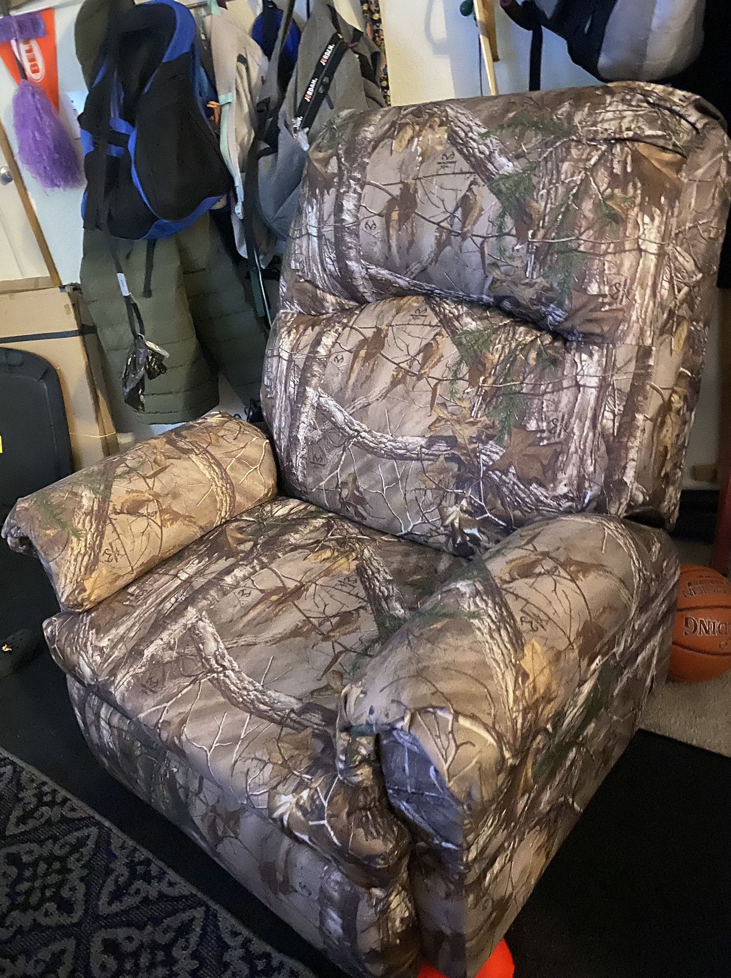 CAMO reclining Chair With Heat & Massager