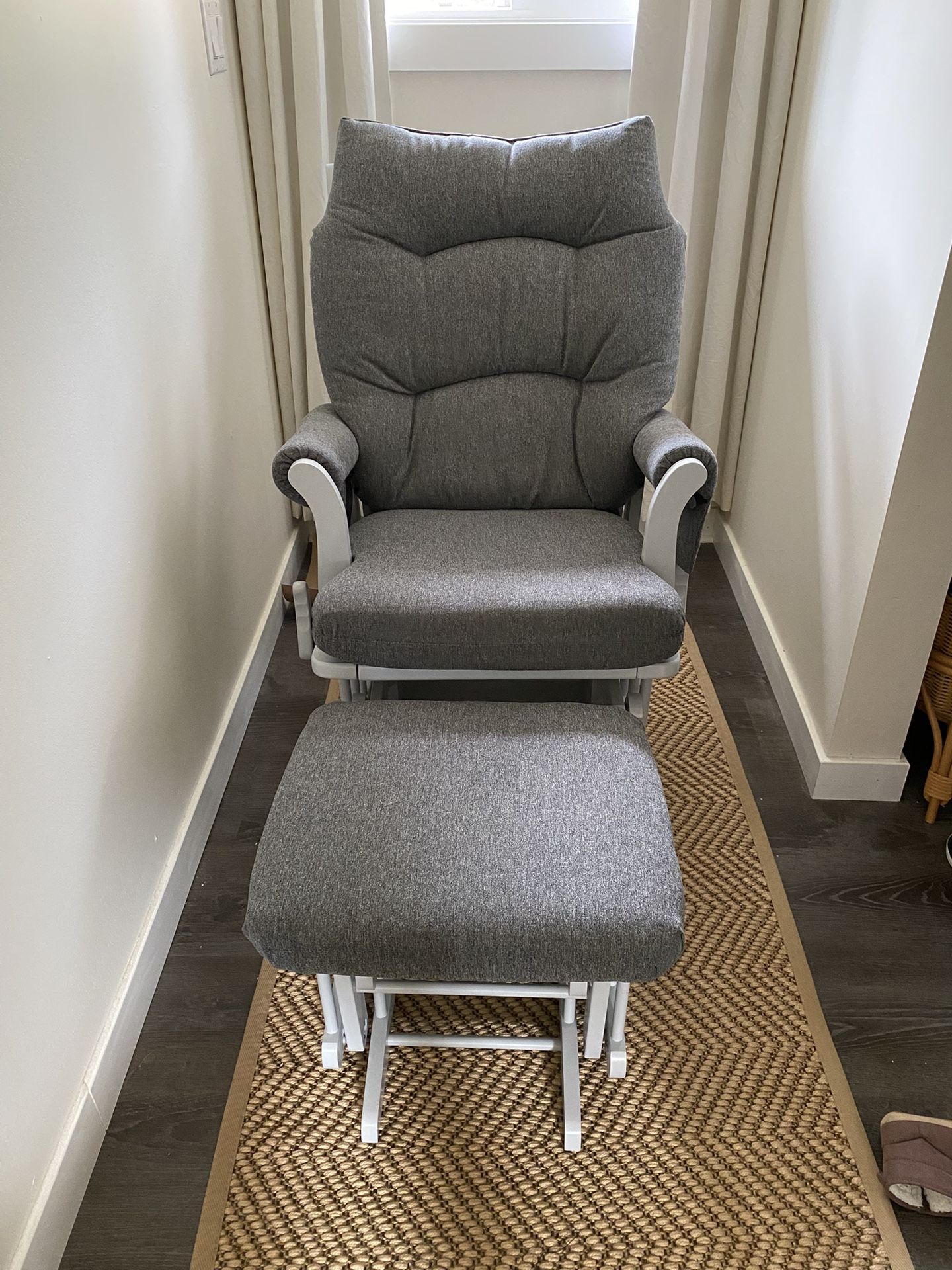 Glider and Ottoman