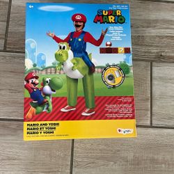 New Mario And Yoshi Child Costume 