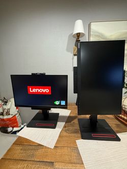 Lenovo ThinkCentre Monitor with Stand – Lot of 2