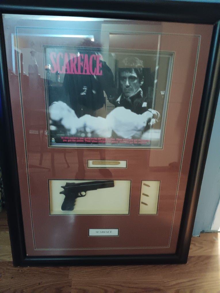 4ft Scareface Wall Picture
