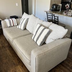 Comfy Couch With Pillows For Sale