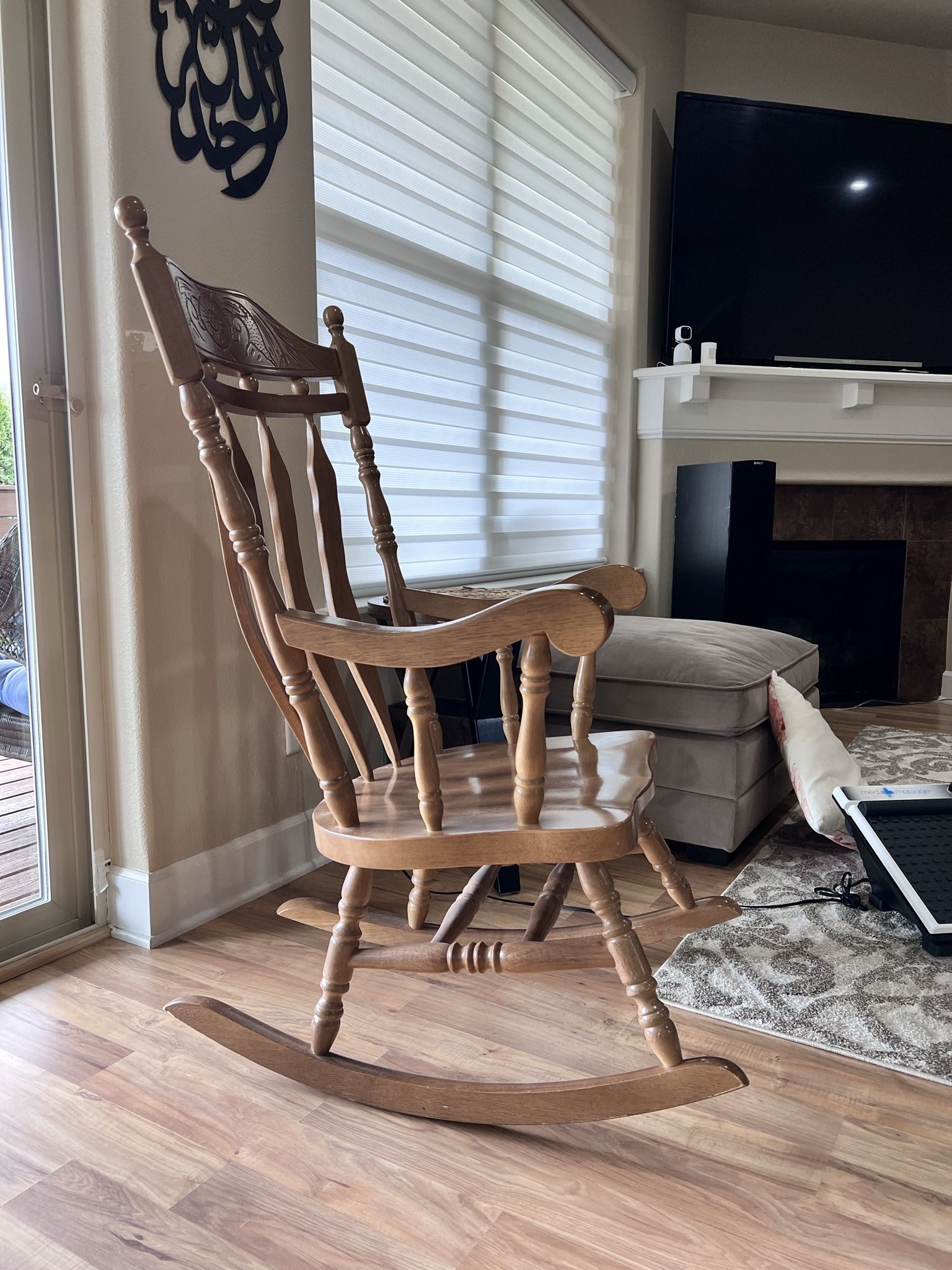 Antique Wooden rockering chair