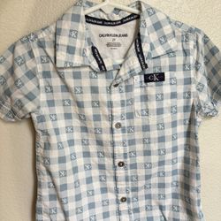 CK toddler Plaid Shirt