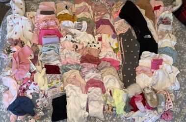 Girls size 0-6 months
