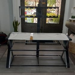 TV STAND WITH HANGER 