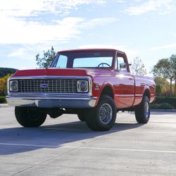 1969 Chevrolet K10 4x4 Short Bed Manual Trans 