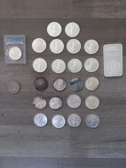 SILVER EAGLE 1OZ Coin Collection PLUS MORE