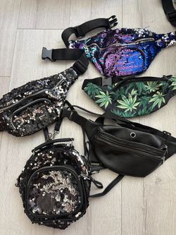 Rave/festival Bags Bundle - Fanny Packs & Mini Backpack