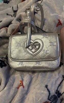 silver juicy couture bag